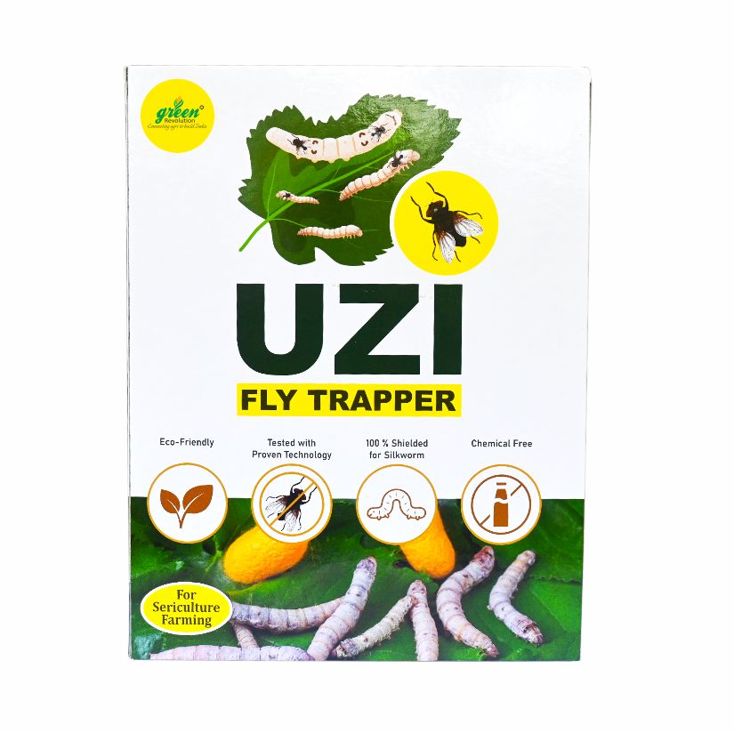 UZI Fly Trapper for sericulture farming used to control Uzi Flies | Uzi Fly Trap