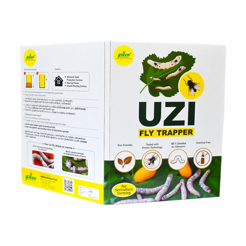 UZI Fly Trapper for sericulture farming used to control Uzi Flies | Uzi Fly Trap