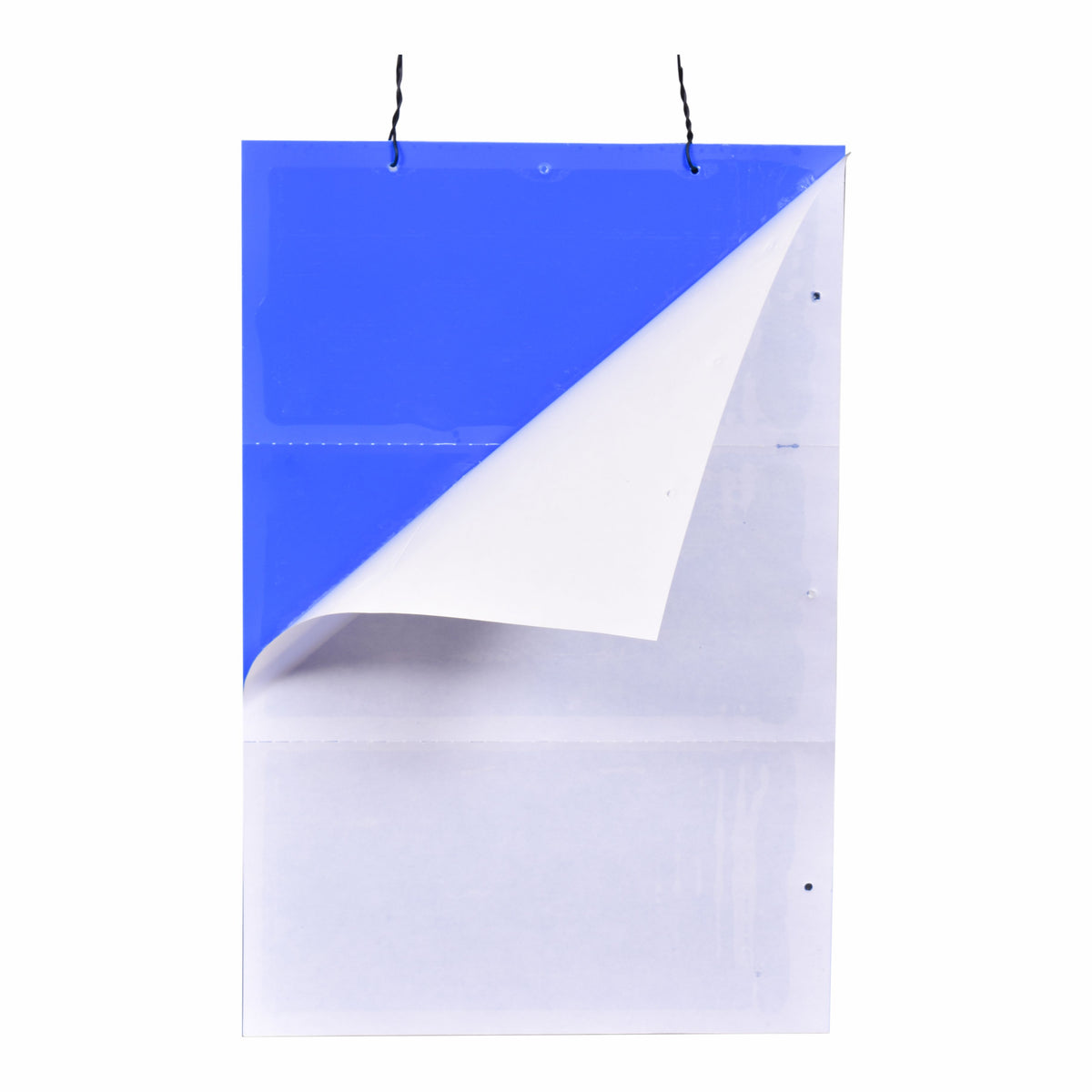 PVC Blue Sticky Trap 25*33cm | Best Trap for chilli & Onion | Sticky Trap for Chilli Thrips,Leaf Miner Fly