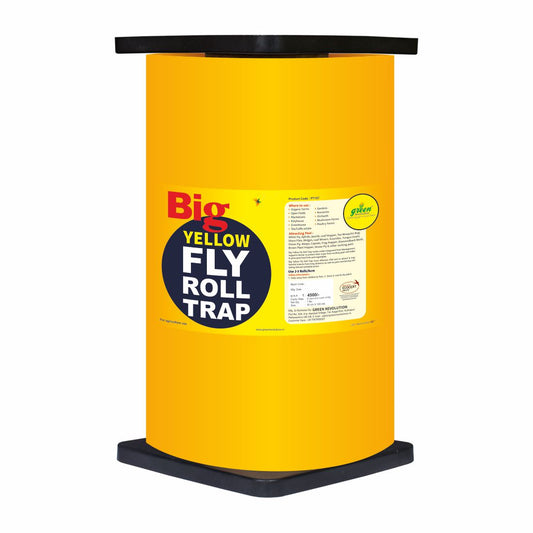Yellow Sticky Rolls Big| Yellow Sticky Roll for Polyhouse,Nurseries,Tea Gardens