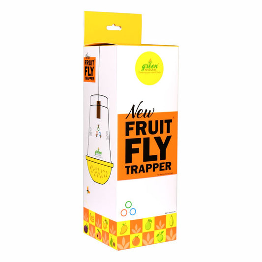 New Fruit Fly Trapper, 10 Fruit Fly Lure with 10 TRI TRAP complete set for a one-acre